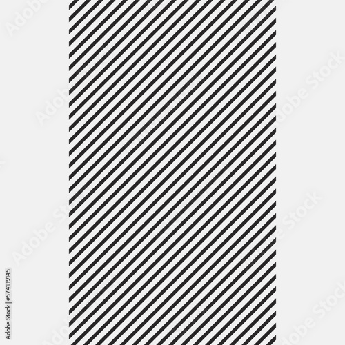 Trendy geometric pattern with black slanted lines