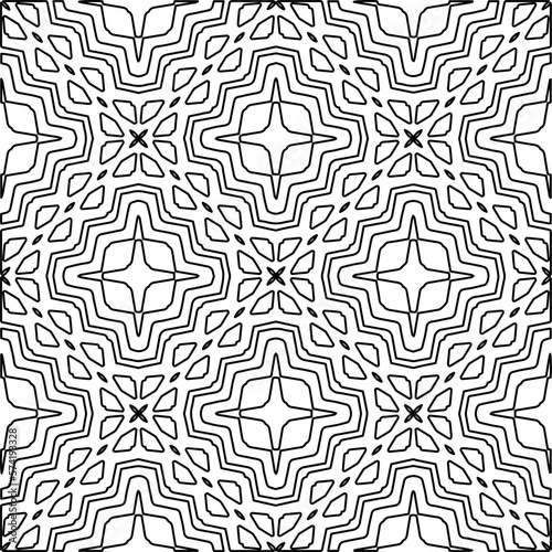 Wallpaper Mural pattern,stroke,stripy,cobweb,,thin,black pattern, 
 Monochrome ornamental texture with smooth linear shapes, zigzag lines, lace pattern.Abstract geometric black and white pattern for web page, texture Torontodigital.ca