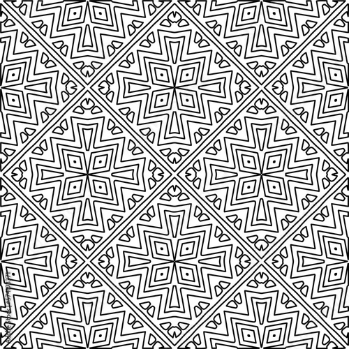 pattern,stroke,stripy,cobweb,,thin,black pattern, Monochrome ornamental texture with smooth linear shapes, zigzag lines, lace pattern.Abstract geometric black and white pattern for web page, texture