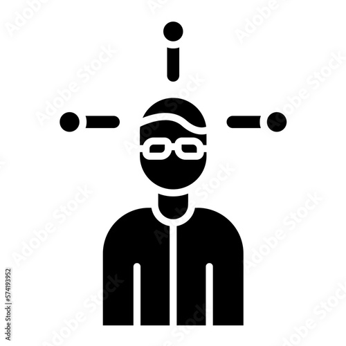 Multi Tasking Glyph Icon