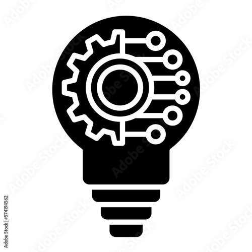 Invention Glyph Icon