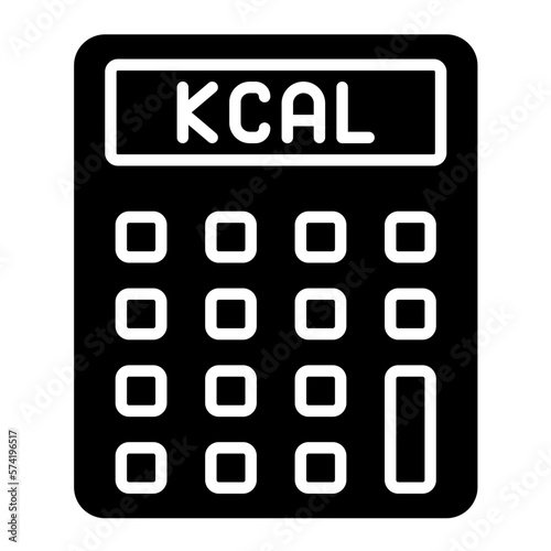 Calories Glyph Icon
