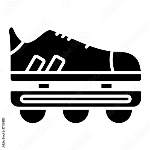 Rollerblades Glyph Icon