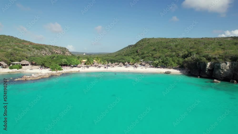 Daaibooi beach on Curacao, Paradise for swimming and diving Daaibooi beach on Curacao, Paradise for swimming and diving