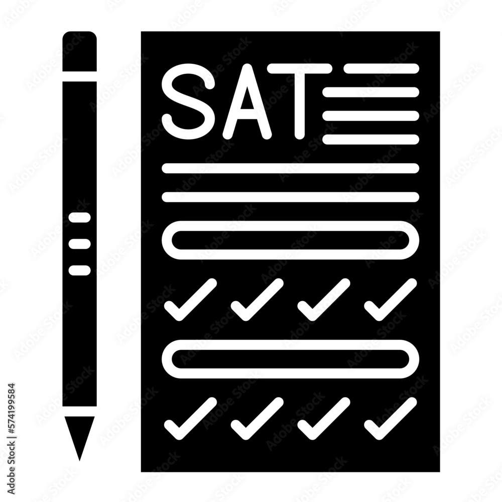 Sat Glyph Icon Sat Glyph Icon