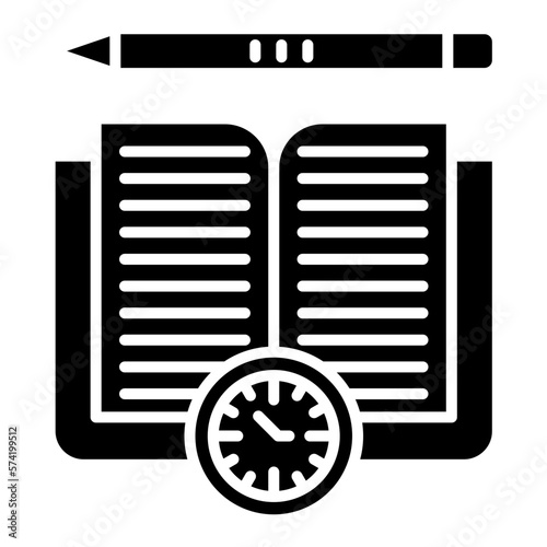 Study Period Glyph Icon