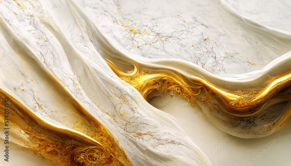 Gold marble textured background. Abstract design, 4k wallpaper. AI ...