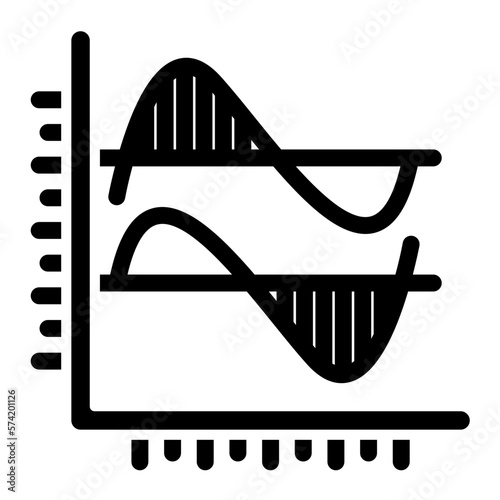 Divergence Glyph Icon