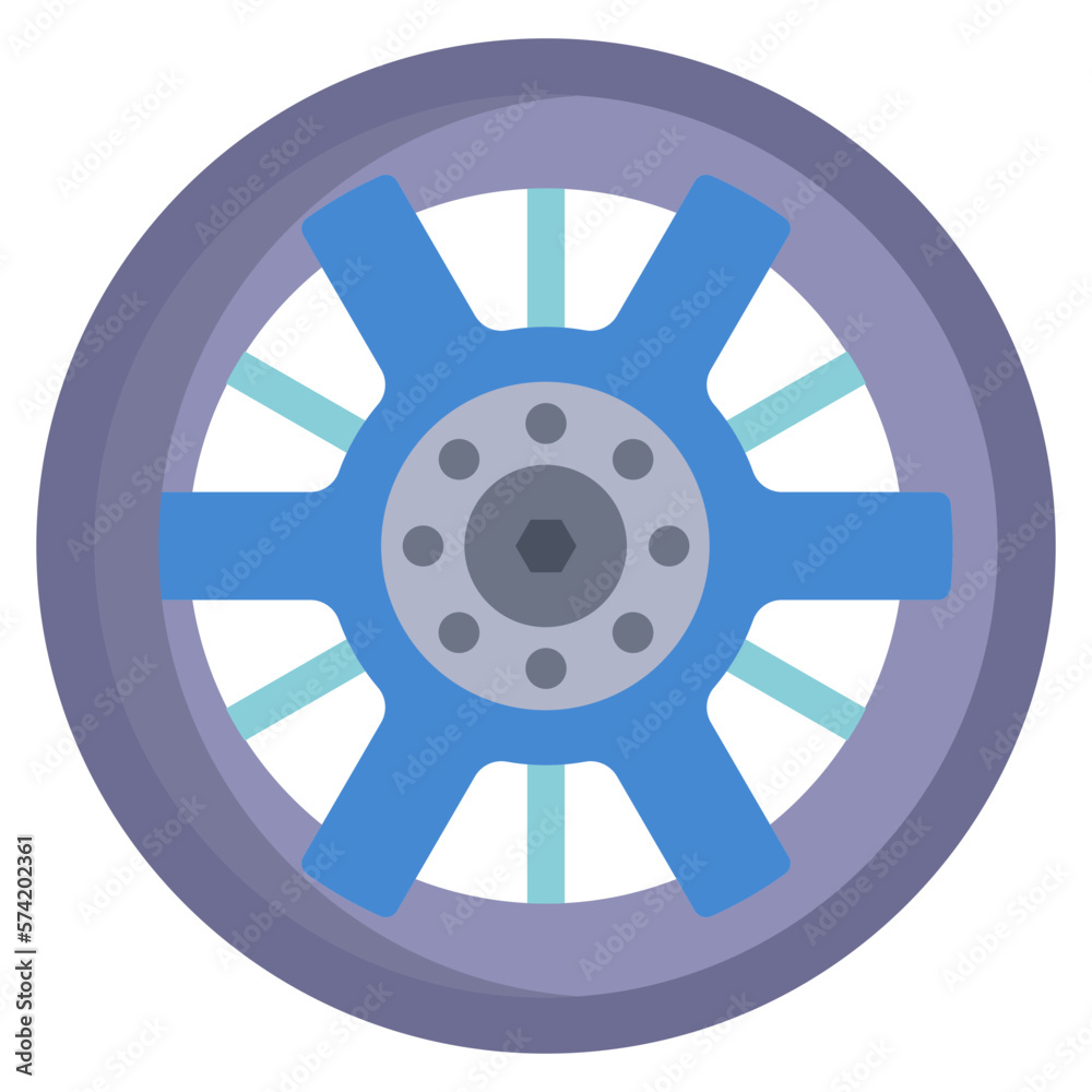 Fototapeta premium Car Tire icon