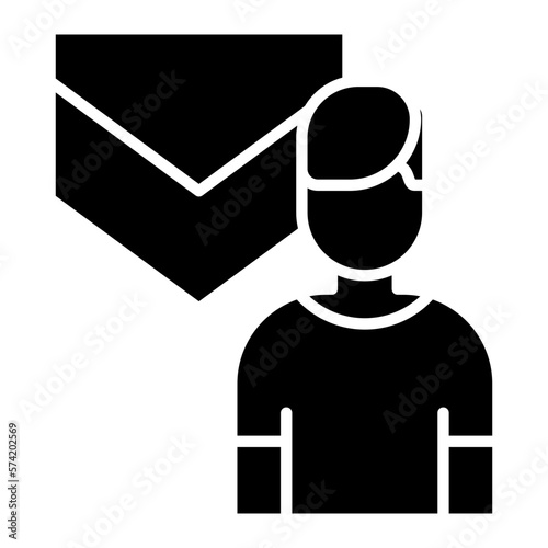 Junior Glyph Icon