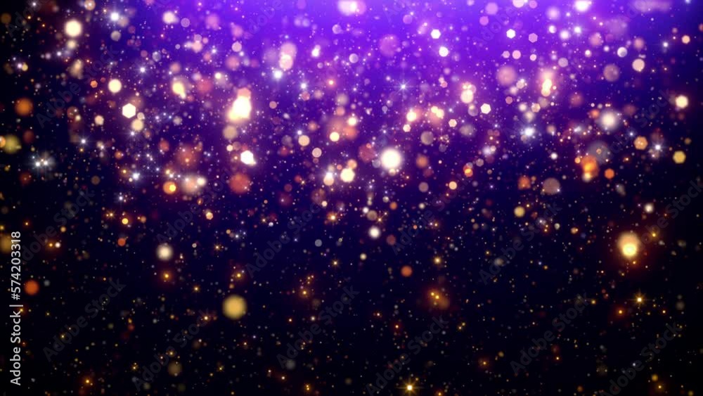 abstract light purple bokeh background particles design