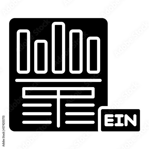 Ein Certificate Glyph Icon