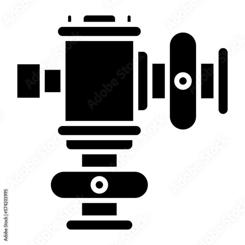 Vacuum Breaker Glyph Icon