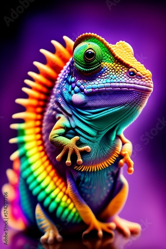 Rainbow chameleon