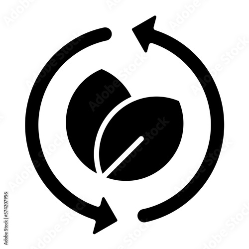 Fotografi Energy Conservator Glyph Icon
