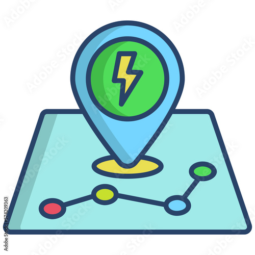 EV station icon