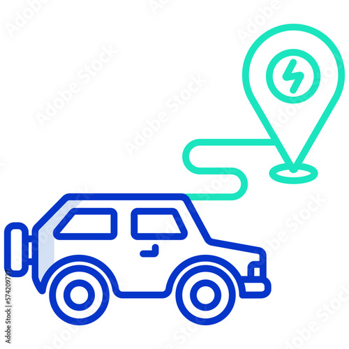 EV Station location icon