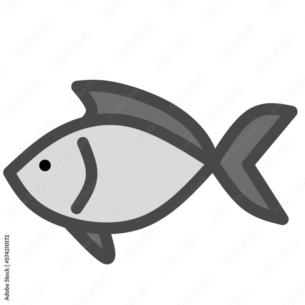 Obraz premium Fish vector element