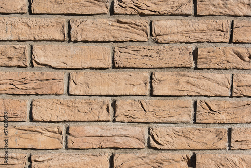 Brick wall for background