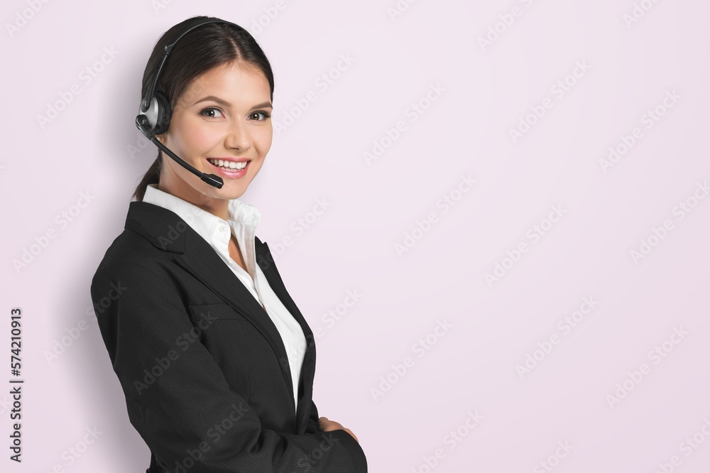 Concept young business works in modern professional company Concept young business works in modern professional company
