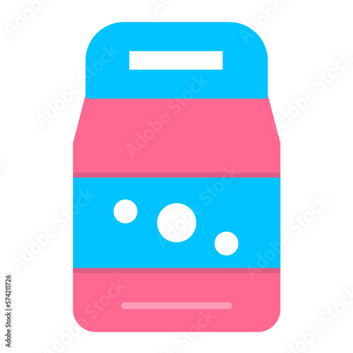 Detergent Flat Multicolor Icon