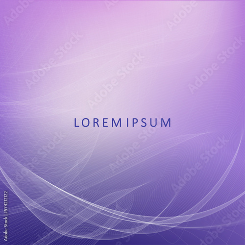 Blue and purple gradient background, small white transparent texture tulle