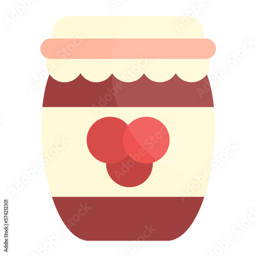 Jam Flat Multicolor Icon