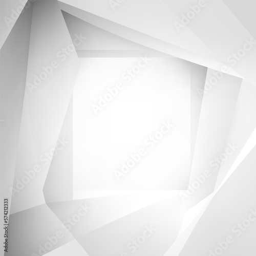 Abstract polygonal low poly banner
