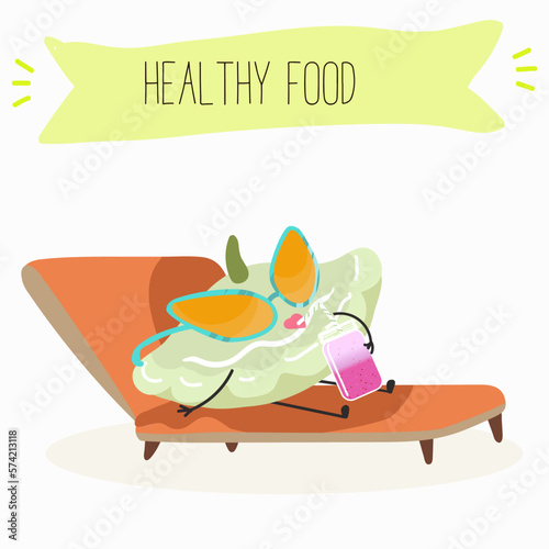 Illustration with funny characters marrow, pattypan,courgette, crop, zucchini, patisson.  Funny and healthy food. Vitamins, cute face food, ingredients, vegetarianism, vector cartoon, antioxidant.