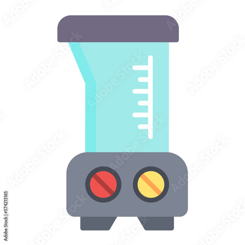 Blender Flat Multicolor Icon