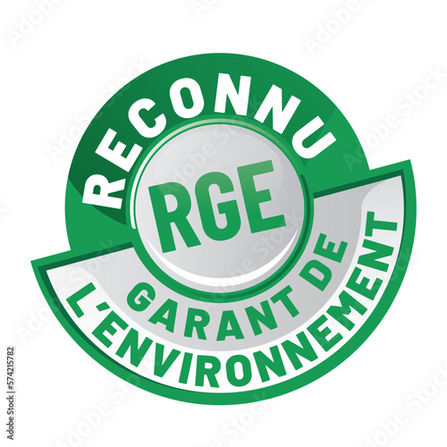 RGE - Reconnu garant de l'environnement