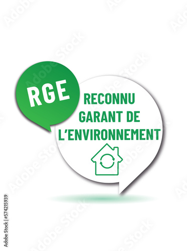 RGE - Reconnu garant de l'environnement