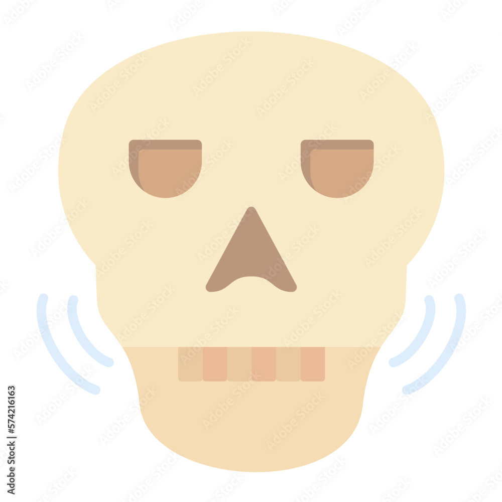 Osteology Flat Multicolor Icon Osteology Flat Multicolor Icon