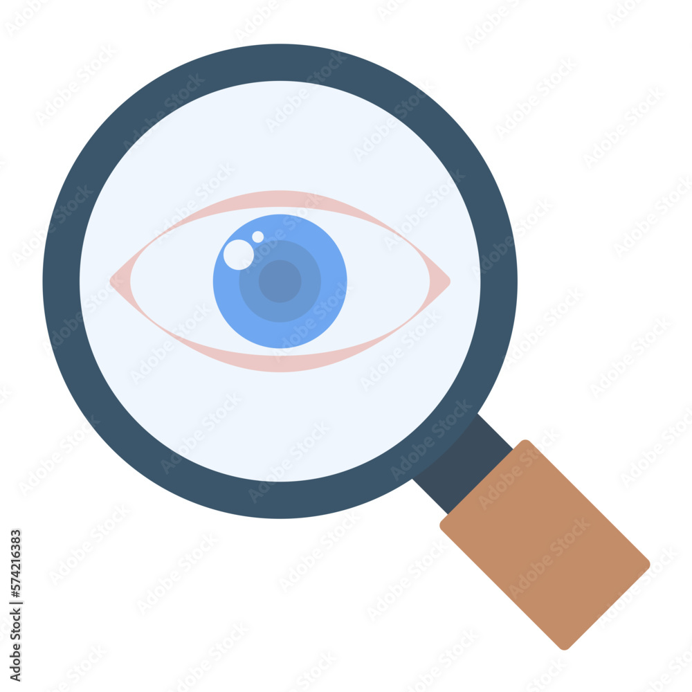 Observation Flat Multicolor Icon Observation Flat Multicolor Icon