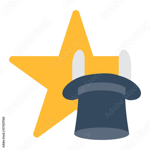 Stunt Flat Multicolor Icon