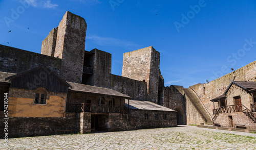Fotografie Inner city of Smederevo Fortress is a medieval fortified city in Smederevo, Serb