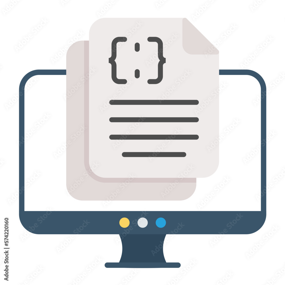 Programming Notes Flat Multicolor Icon Programming Notes Flat Multicolor Icon
