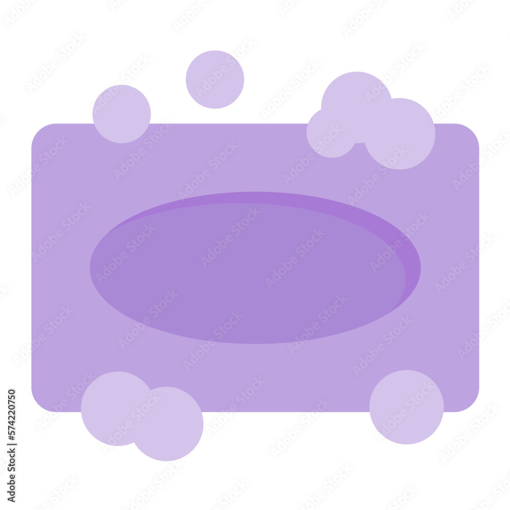 Soap Flat Multicolor Icon Soap Flat Multicolor Icon