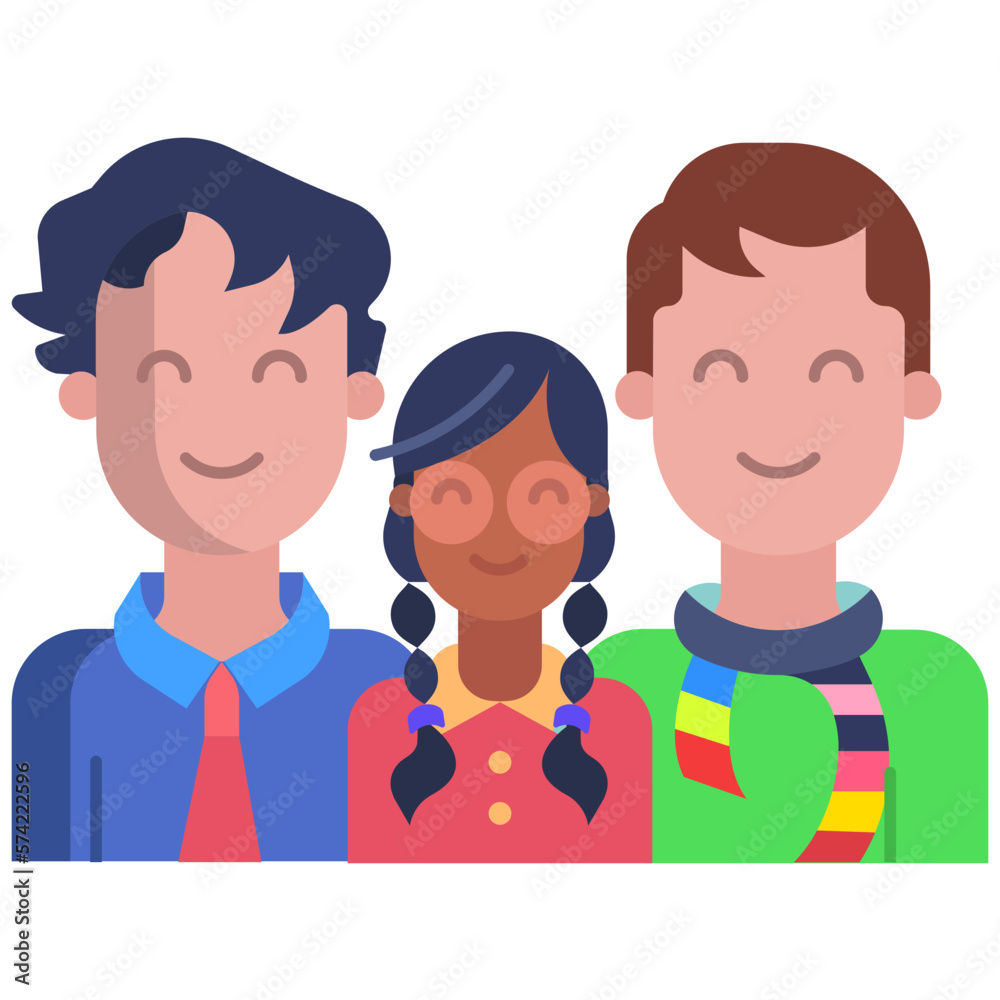 Fototapeta premium Family icon
