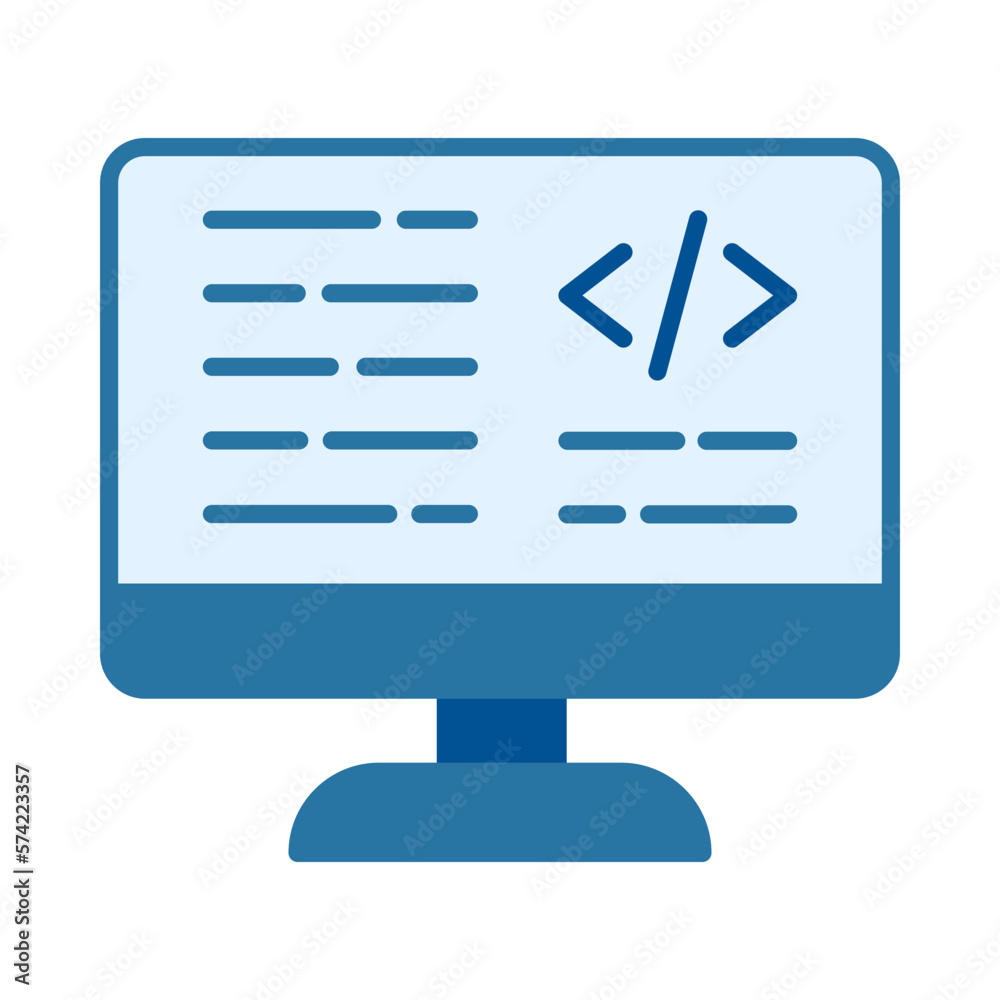 CSS Code Flat Multicolor Icon CSS Code Flat Multicolor Icon