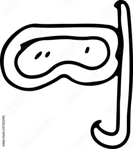 Snorkel, doodle summer