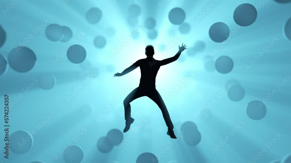 businessman falling into the hole, seamless looping businessman falling into the hole, seamless looping