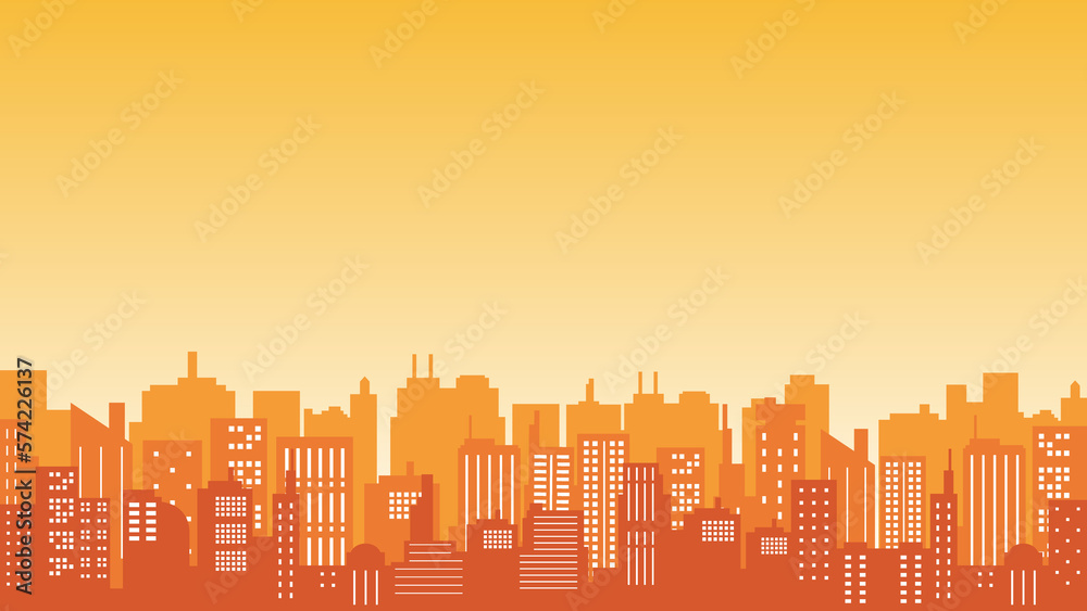 background of many tall buildings in the city center with clear sky background of many tall buildings in the city center with clear sky