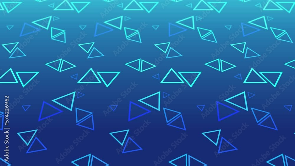 animated abstract pattern with geometric elements in blue tones gradient background animated abstract pattern with geometric elements in blue tones gradient background