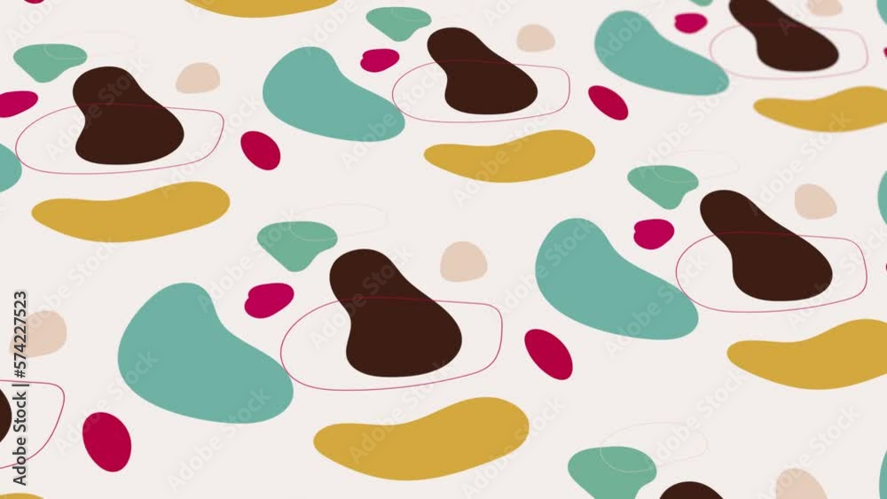animated abstract pattern with geometric elements in multicolored tones gradient background animated abstract pattern with geometric elements in multicolored tones gradient background
