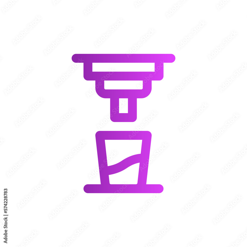 coffee gradient icon coffee gradient icon