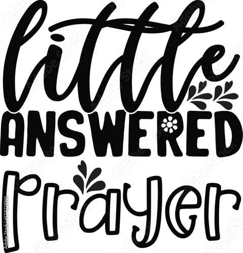 little answered prayer SVG