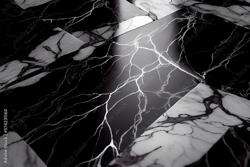 Black and white marble texture background pattern with high resolution ...