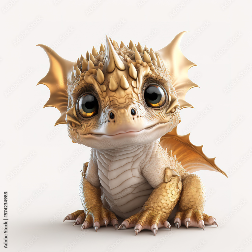 Fototapeta premium baby dragon