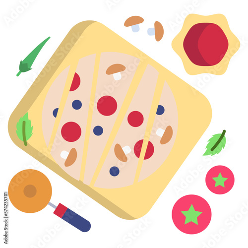 Tomato Focaccia icon